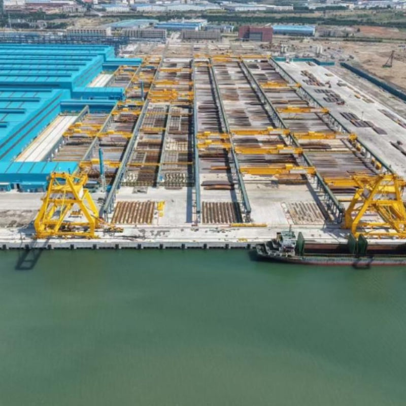 JIER MARINE Completes Bollard Project for Dalian Hengli Heavy Industry