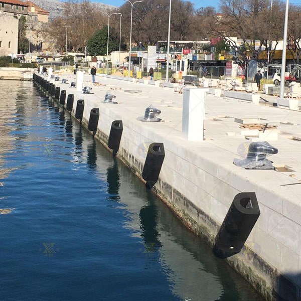 Hole Size And Base Plate Design Calculation for Rubber Fender Installation