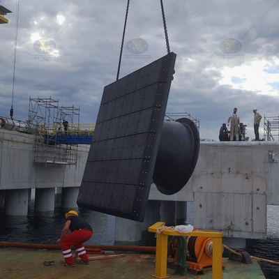 Installation of JIER Marine Supper Cone Fender on Croatia (4).jpg