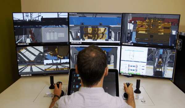 RemotOperating Station for Port