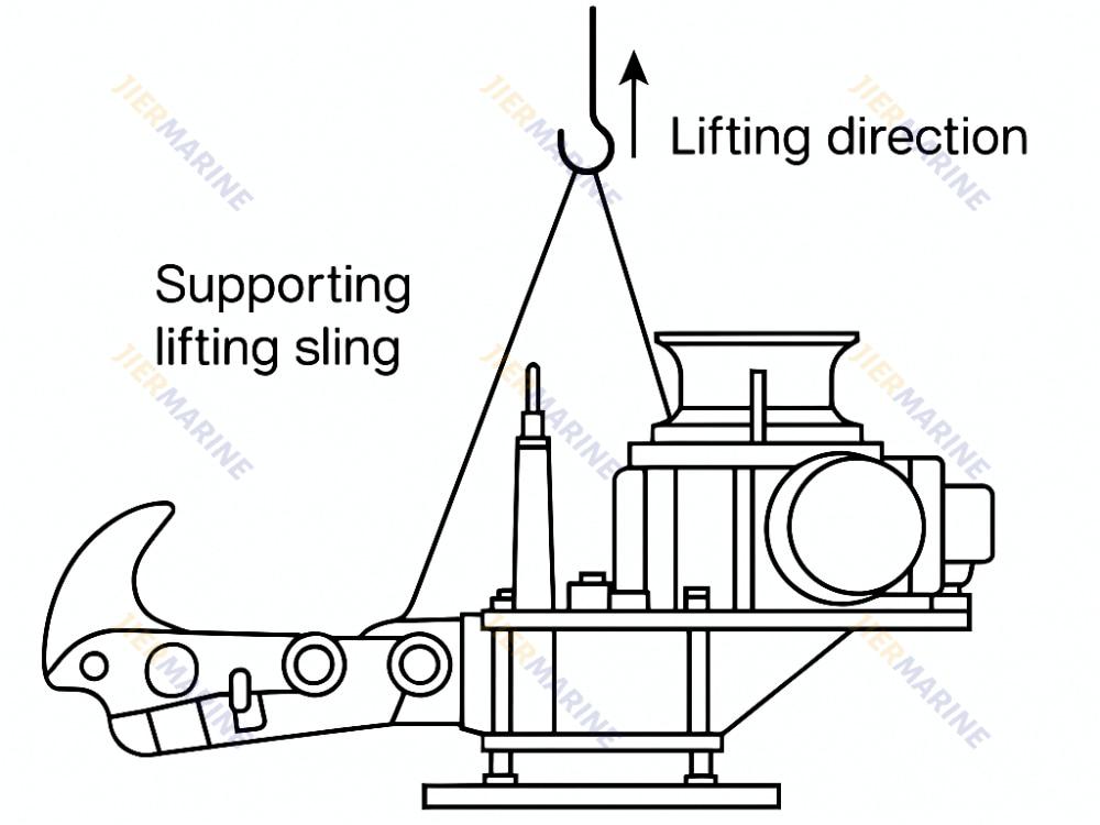 cable removal hook lifting